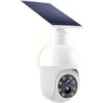 Projecteur solaire ultra - lumineux � 360 degr�s, cam�ra de vid�osurveillance virtuelle, d�tecteur de ...