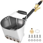 Projecteuse d'enduit pistolet � ciment machine � cr�pir avec 4 jets pulv�risateur de sablon pl�tre b�ton ...