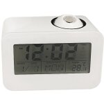 Projection contrl�e par le son vocal r�veil led parlant snooze projecteur de date