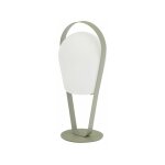 Proloisirs lampe sur pied grand bob - 32 x 29 x 72 cm - amande