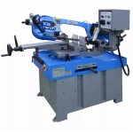 Promac - scie  ruban sx823dg 400v 1, 1kw manuelle  descente assiste 2 vitesses avec socle en tle