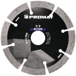 Promat - disque � tron�onner diamant universel b�ton d. 350 mm per�age de 25, 4 mm largeur du segment ...