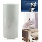 Protecteur transparent anti griffes chat pour meubles canap� porte mur tapis rouleau adh�sif 200x300cm ...