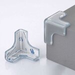 Protection coin de table, 20pcs protecteurs de coin transparent, protections d'angles, anti - chocs protege ...