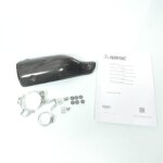 Protection pot �chappement akrapovic pour scooter honda 350 forza