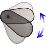 Protection solaire pour vitres de voiture, rduit l'blouissement sur les vitres latrales et avant
