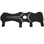 Prot�ge - bras r�glable en nylon 600d pour tir � l'arc, �quipement de protection pour arc classique (noir) ...