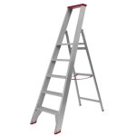 Provost - escabeau pliable aluminium 5 marches - acc�s simple et hauteur de travail 272 cm