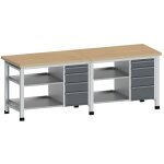 Provost - niveau interm�diaire en acier galvanis� pour �tabli provost - 815 x 600 mm