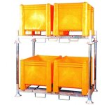 Provost - palette manurack double galvanis�e - stockage pour 2 palettes 800x1200 mm (1840 x 1090 mm)