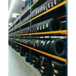 Provost - rack � pneus provost d�part - structure m�tallique, hauteur 300 cm, longueur utile 130 cm ou ...