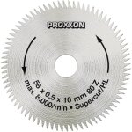 Proxxon - lame de scie circulaire 'super - cut' � 58 mm 28014
