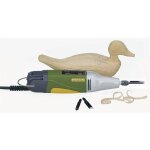 Outil motoris� de sculpteur msg - forme en u, en v et plate proxxon