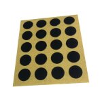 Prunier - cache pour ferrure d'assemblage pour meuble 712 - noir (sachet de 100)