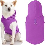 Pull d'hiver � capuche pour petit chien (m, violet)