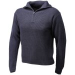 Pull - over , avec col roul et zip, taille s, marine