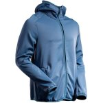 Pull polaire avec capuche mascot customized - 22586 - 608 - bleu gris - xxxl