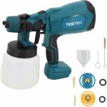 Teetok - pulvrisateur fusil de pulvrisation de peinture  batterie, pulvrisateur de clture de jardin, ...