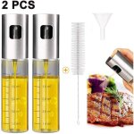 Pulv�risateur d'huile avec �chelle, pour la cuisson bouteille d'huile et de vinaigre rechargeable 4 en ...