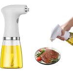 Pulv�risateur d'huile �lectrique pour la cuisson, distributeur d'huile �lectrique r�glable avec lumi�re ...