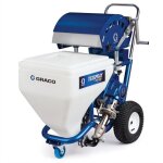 Graco - pulvrisateur  peinture d'enduit lisse texspray apx 6200 - 230 v rouleau vide - sac - 17n346 ...