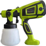 Pulv�risateur de peinture, pistolet �lectrique portable r�cipient de 1400 ml pour murs, cl�tures, bricolage ...