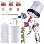 Pulvrisateur de peinture sans fil en alliage d'aluminium, buse 1, 4 mm / 1, 7 mm / 2 mm, pour maison ...