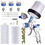 Pulvrisateur de peinture sans fil en alliage d'aluminium, buse 1, 4 mm / 1, 7 mm / 2 mm, pour maison ...