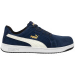 Puma - chaussures iconic suede low s1pl bleu marine - 44