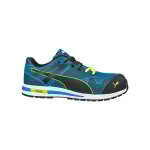 Puma - baskets de sécurité basse blaze knit low s1p hro src bleu / vert p39 643060 - t. 39 Puma - baskets de sécurité basse blaze knit low s1p hro src bleu / vert p39 643060 - t. 39