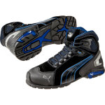 Puma safety shoes - bottes de s�curit� puma rio black mid taille 39 noir / bleu - 63. 225. 0 - 39
