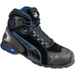 Puma safety shoes - bottes de s�curit� puma rio black mid taille 46 noir / bleu - 63. 225. 0 - 46