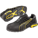 Puma safety shoes - chaussures de s�curit� basses amsterdam low s3 src - noir / jaune 42