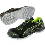 Puma safety shoes - chaussures de s�curit� basses fuse tc green low s1p esd src - noir / vert 49