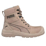 Puma - chaussures de s�curit� hautes conquest stone high s3 ci hi hro src - marron / gris 43