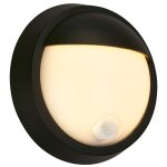 Puni led applique murale extrieure, dtecteur de mouvement, capteur crpusculaire, batterie rechargeable, ...