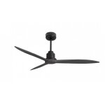 Purline - tenerife ring - super destratificateur et ventilateur dc 166 cm gris basalte pales bois noir ...
