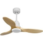 Purline - ventilateur de plafond rversible thermostat wifi moteur  courant continu toits en pente tlcomman ...