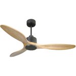 Purline - ventilateur de plafond rversible thermostat wifi moteur  courant continu toits en pente tlcomman ...