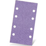 Purple hd feuilles abrasives auto - agrippantes, 180 x 93 mm, 8 trous, p. ponceuses vibrantes, mix cramique ...