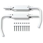 Puthiot - bloque volet blanc - la paire standard pour volet alu Puthiot - bloque volet blanc - la paire standard pour volet alu