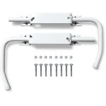 Puthiot - bloque volet blanc - la paire standard pour volet bois Puthiot - bloque volet blanc - la paire standard pour volet bois