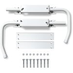 Bloque volet blanc - la paire standard pour volet pvc Bloque volet blanc - la paire standard pour volet pvc
