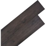 Planches de plancher pvc non auto - adhsif chne gris fonc vidaxl