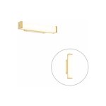 Cascada - led applique murale - 1 lumire - l 32 cm - dor / laiton - moderne - clairage intrieur - ...