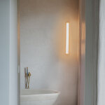 Qazqa cascada - led applique murale - 2 lumire - l 62 cm - dor / laiton - moderne - clairage intrieur ...