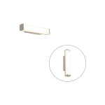 Cascada - led eclairage miroir - 1 lumi�re - l 320 mm - acier - moderne - �clairage int�rieur - salle ...