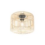 Qazqa maud - plafonnier - 1 lumire -  30 cm - naturel - oriental - clairage intrieur - salon i chambre ...