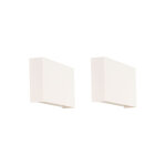 Otan - applique murale - 2 pièces - h 14 cm - blanc - moderne - éclairage intérieur - salon i chambre ... Otan - applique murale - 2 pièces - h 14 cm - blanc - moderne - éclairage intérieur - salon i chambre ...