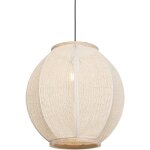Rob - suspension - 1 lumière - ø 46 cm - blanc - oriental - éclairage intérieur - salon i chambre i cuisine ... Rob - suspension - 1 lumière - ø 46 cm - blanc - oriental - éclairage intérieur - salon i chambre i cuisine ...